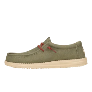 Wally Waxed Canvas Olive