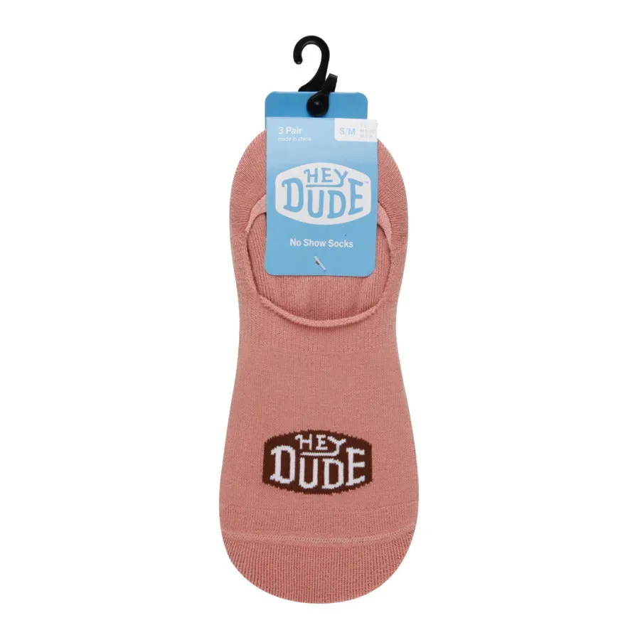 HEYDUDE No Show Sock 3 Pack - Image 3
