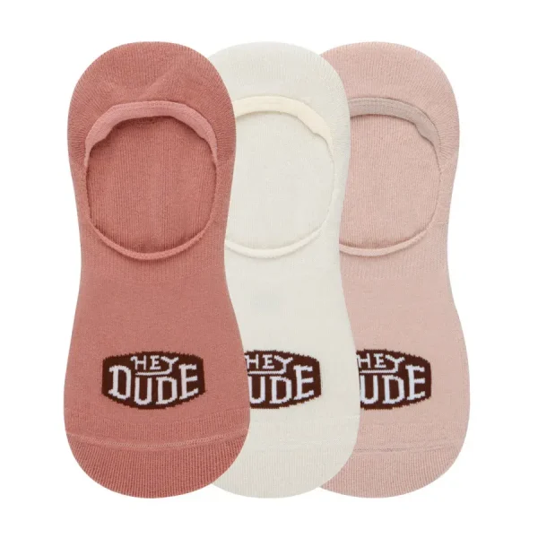 HEYDUDE No Show Sock 3 Pack