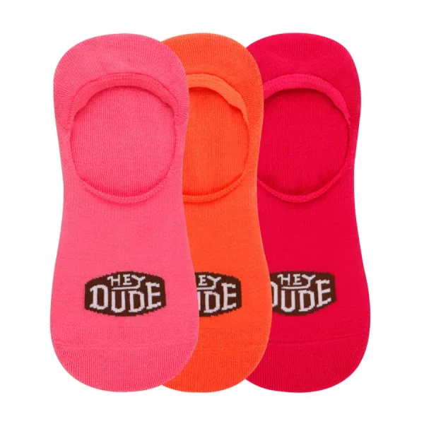 HEYDUDE No Show Sock 3 Pack