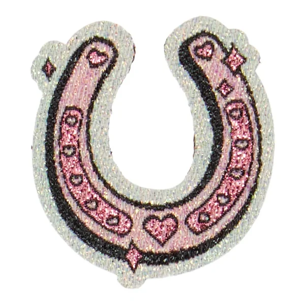 Pink Horseshoe Patch
