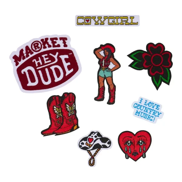 Market Cowgirl Patch Pack