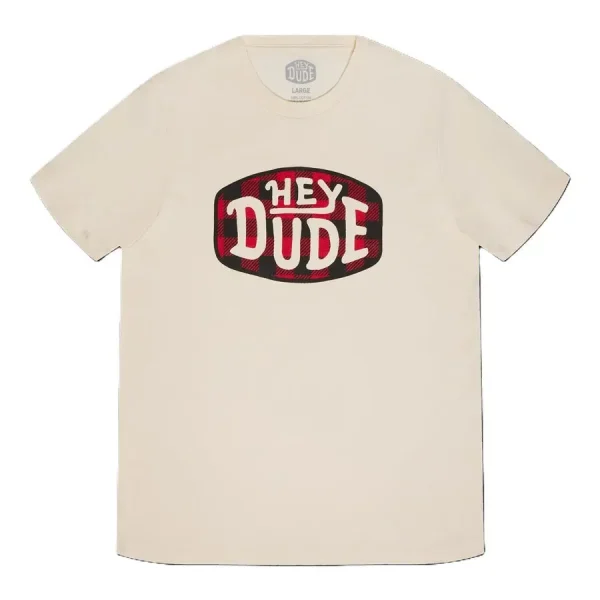 HEYDUDE Plaid Buckle Tee